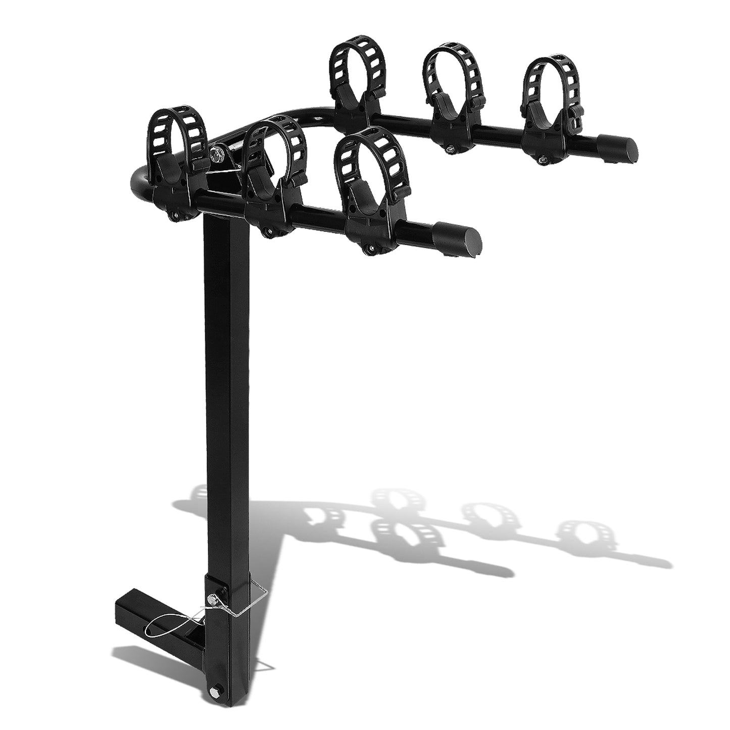 PORTAEQUIPAJE BICYCLE RACK CARRIER - MOUNT REAR TRAILER - 2" - POWDERED COATED - UNIVERSAL