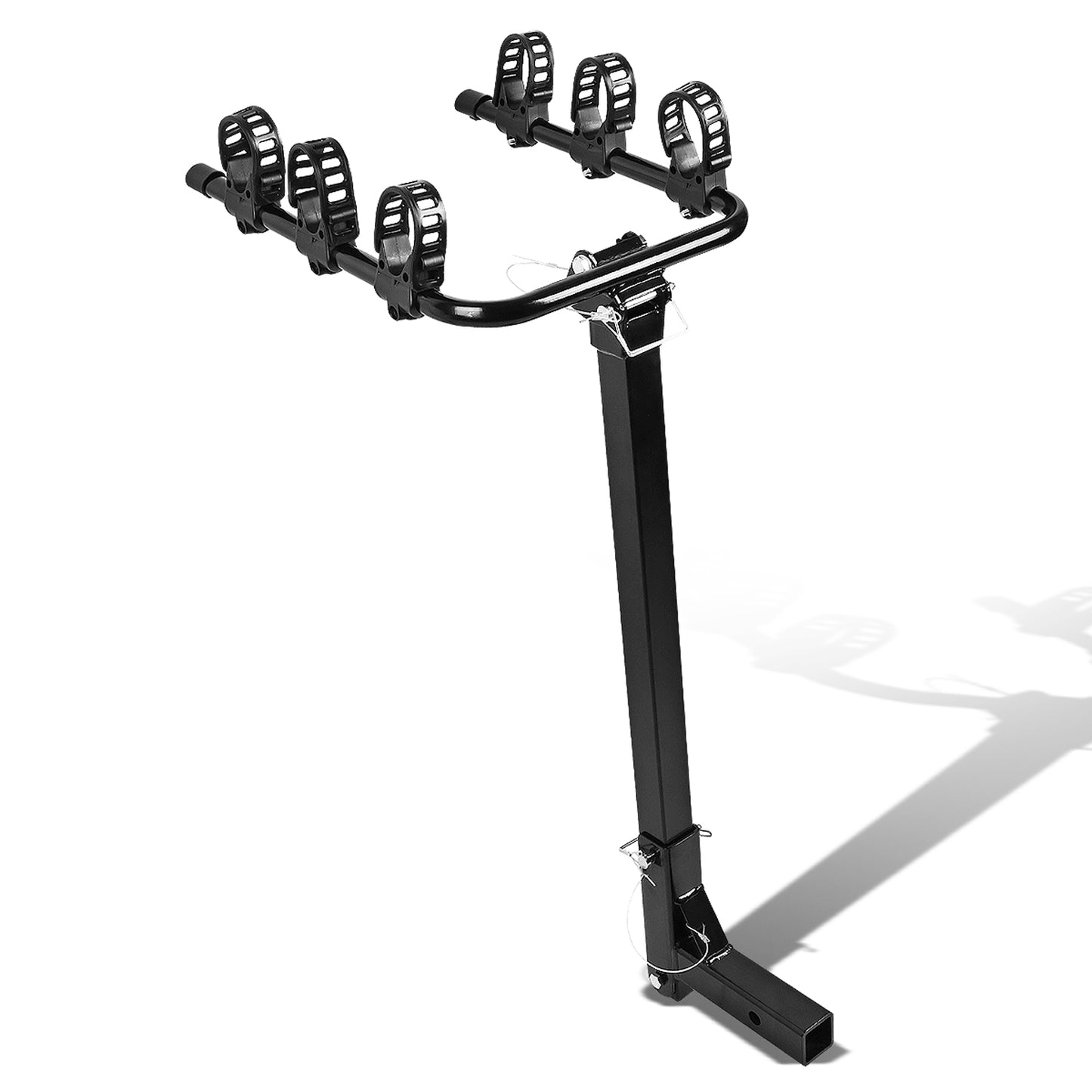 PORTAEQUIPAJE BICYCLE RACK CARRIER - MOUNT REAR TRAILER - 2" - POWDERED COATED - UNIVERSAL