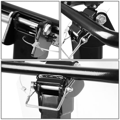PORTAEQUIPAJE BICYCLE RACK CARRIER - MOUNT REAR TRAILER - 2" - POWDERED COATED - UNIVERSAL