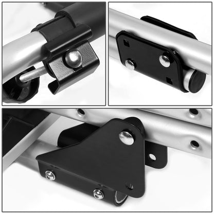 PORTAEQUIPAJE BICYCLE RACK CARRIER - REAR CAR TRAILER ARM - POWDERED COATED - UNIVERSAL