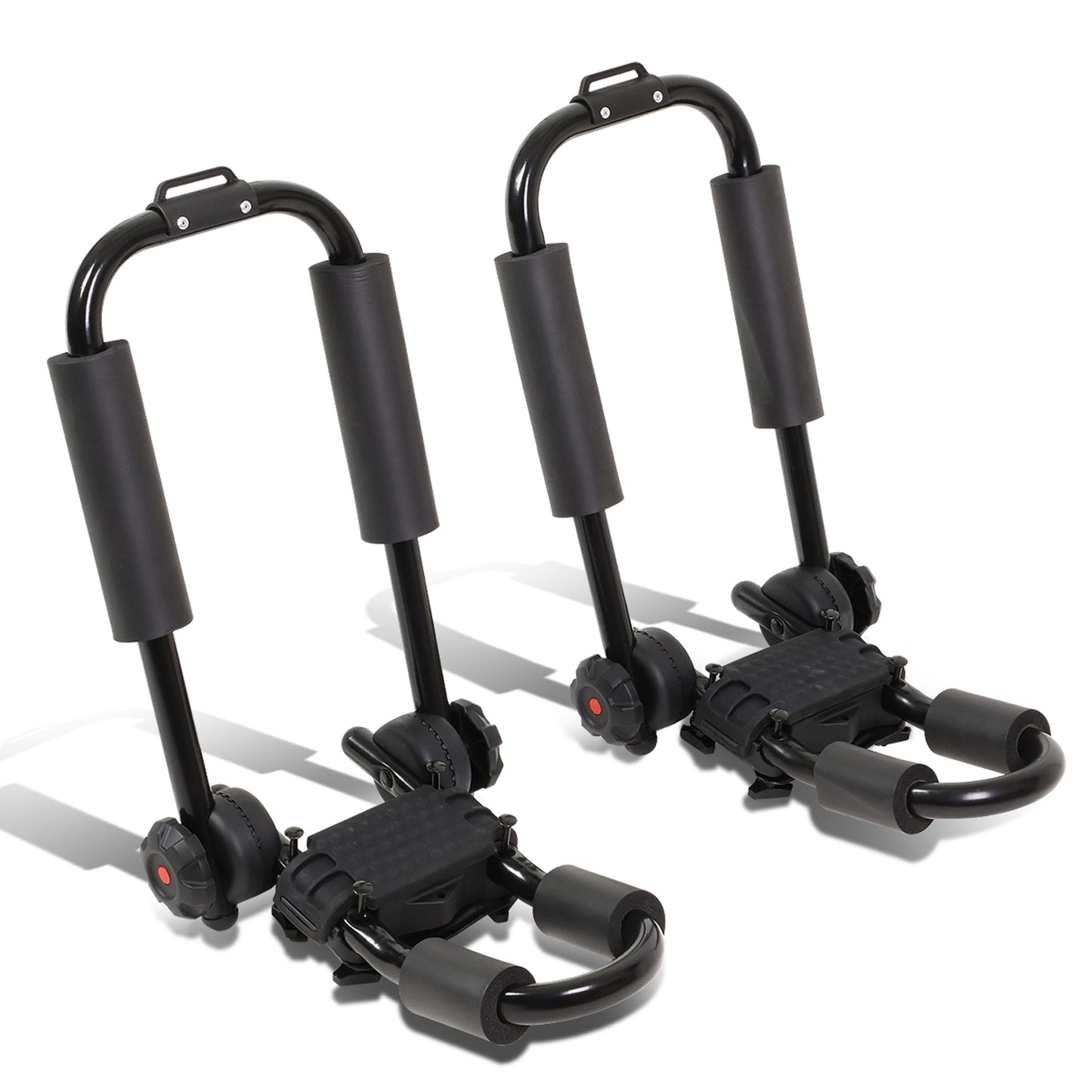 PORTAEQUIPAJE CARGO CARRIER - CROSS BAR ROOF RAIL - ADJUSTABLE FOLD-UP - POWDERED COATED - UNIVERSAL