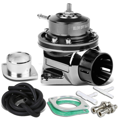 VALVULA DE ALIVIO BLOW OFF VALVE - TYPE-RS - W/ HORN - BLACK / BLACK