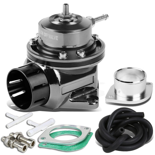 VALVULA DE ALIVIO BLOW OFF VALVE - TYPE-RS - W/ HORN - BLACK / BLACK