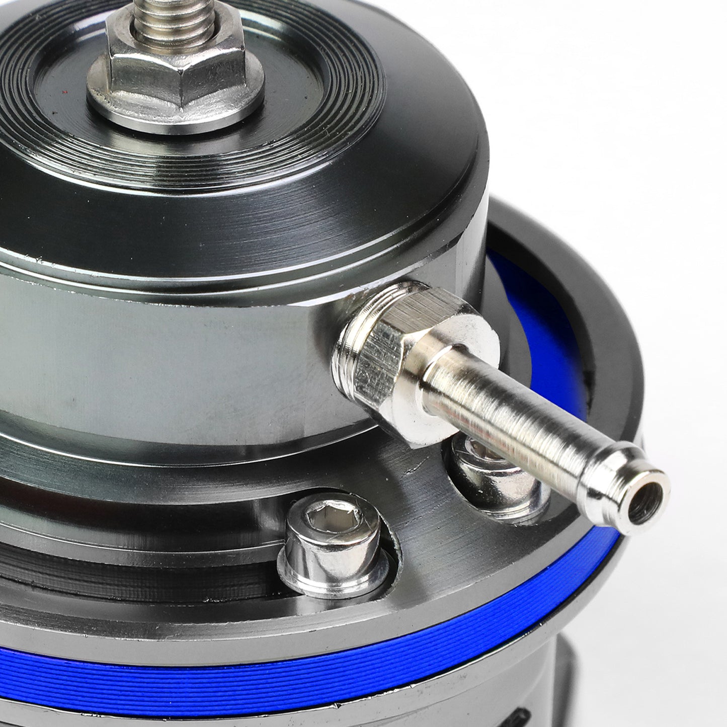 VALVULA DE ALIVIO BLOW OFF VALVE - TYPE-RS - W/ HORN - BLACK / BLUE