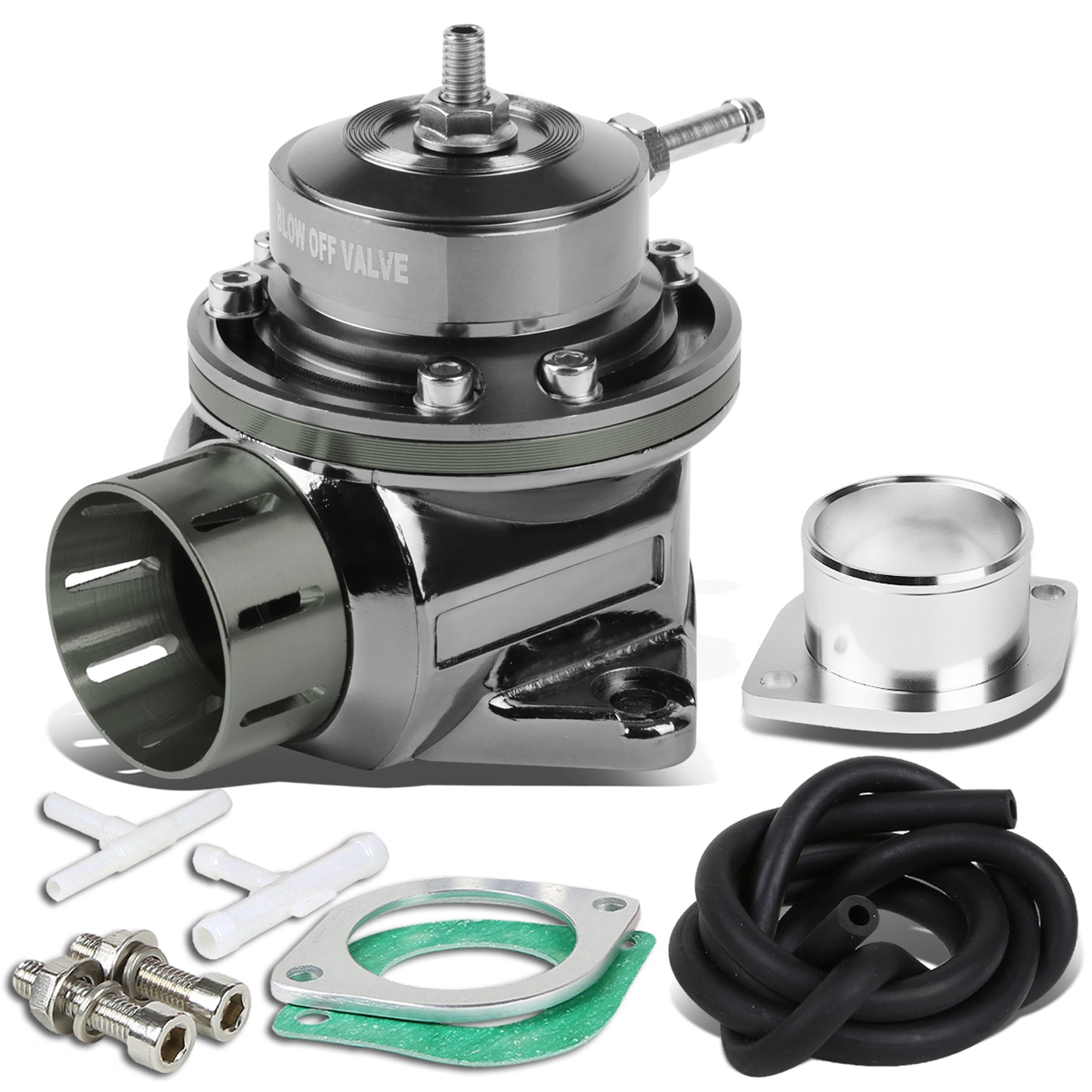 VALVULA DE ALIVIO BLOW OFF VALVE - TYPE-RS - W/ HORN - BLACK / GUNMETAL