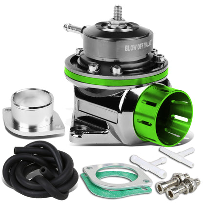 VALVULA DE ALIVIO BLOW OFF VALVE - TYPE-RS - W/ HORN - BLACK / GREEN