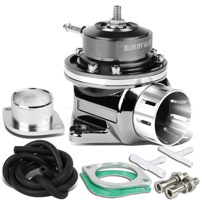 VALVULA DE ALIVIO BLOW OFF VALVE - TYPE-RS - W/ HORN - BLACK / SILVERPT-ZTL-8016