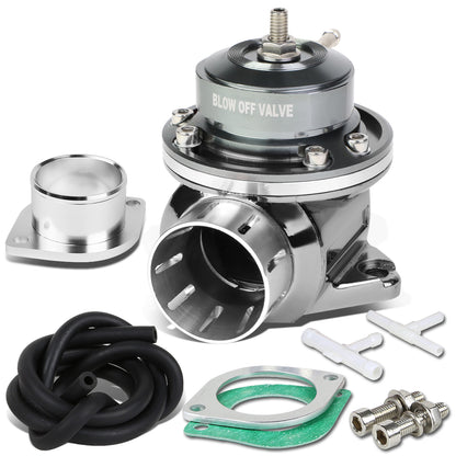 VALVULA DE ALIVIO BLOW OFF VALVE - TYPE-RS - W/ HORN - BLACK / SILVERPT-ZTL-8016