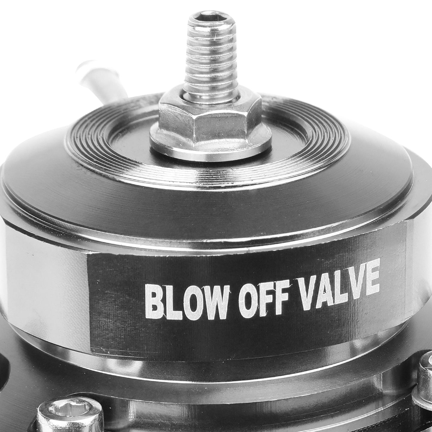 VALVULA DE ALIVIO BLOW OFF VALVE - TYPE-RS - W/ HORN - BLACK / SILVERPT-ZTL-8016