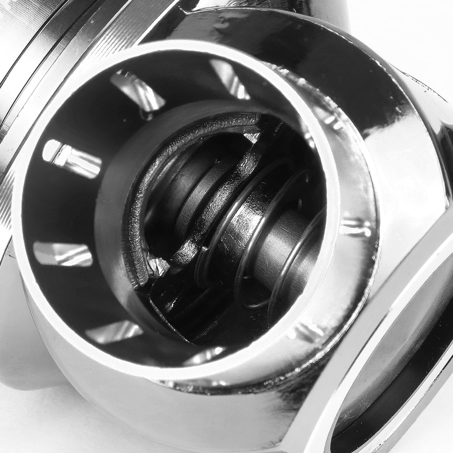 VALVULA DE ALIVIO BLOW OFF VALVE - TYPE-RS - W/ HORN - BLACK / SILVERPT-ZTL-8016