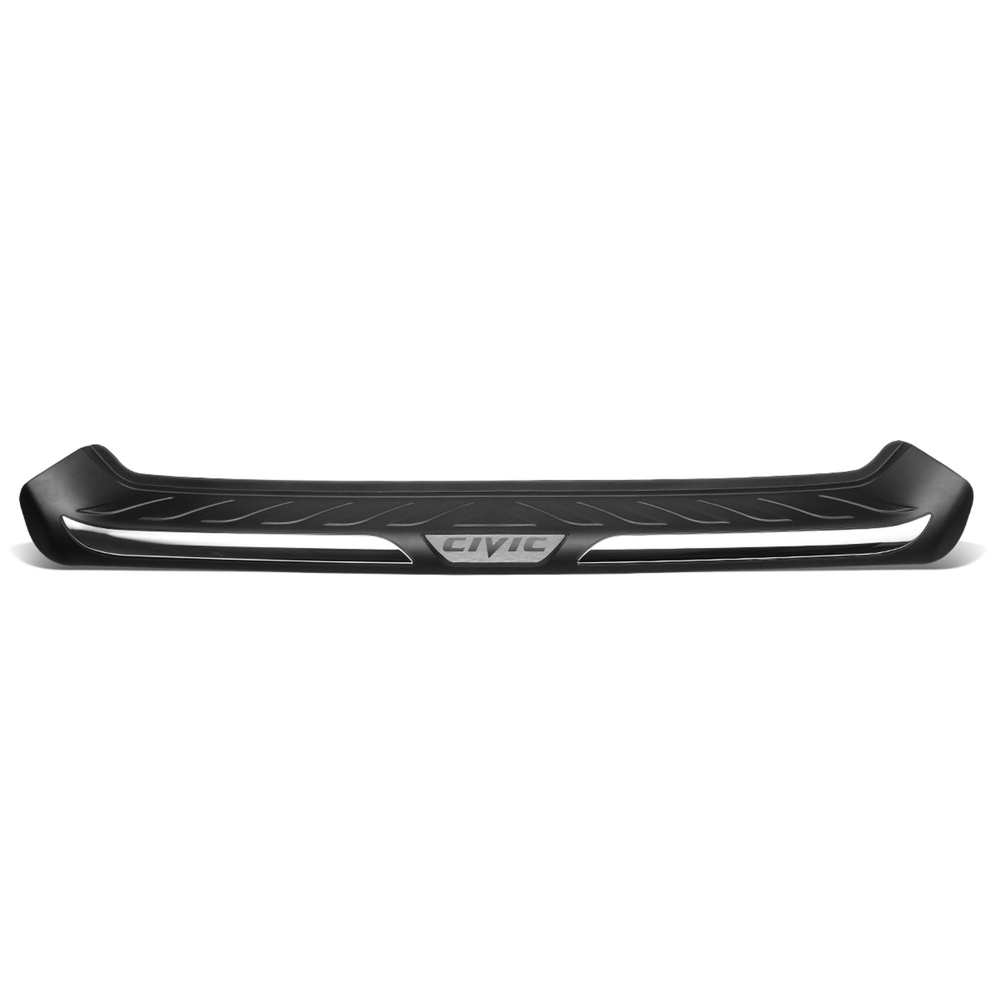 PROTECTOR PARACHOQUES BUMPER SILL - REAR - 16-17 HONDA CIVIC SEDAN - ABS PLASTIC - BLACK