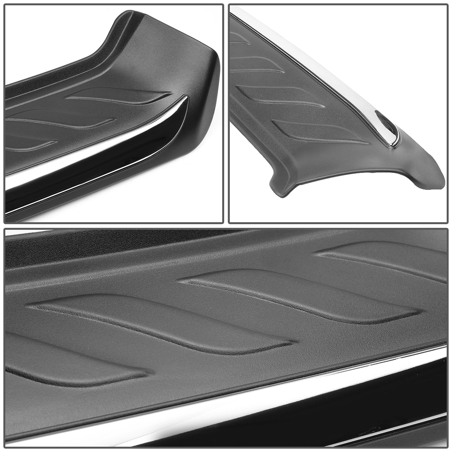 PROTECTOR PARACHOQUES BUMPER SILL - REAR - 16-17 HONDA CIVIC SEDAN - ABS PLASTIC - BLACK