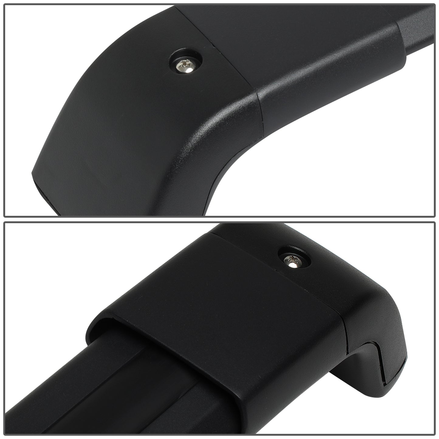 PORTAEQUIPAJE ROOF RACK CROSS BARS - ALUMINUM - 08-16 NISSAN X-TRAIL - BOLTS ONTO OEM ROOF RAILS ONLY