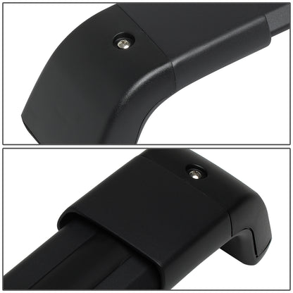 PORTAEQUIPAJE ROOF RACK CROSS BARS - ALUMINUM - 08-16 NISSAN X-TRAIL - BOLTS ONTO OEM ROOF RAILS ONLY