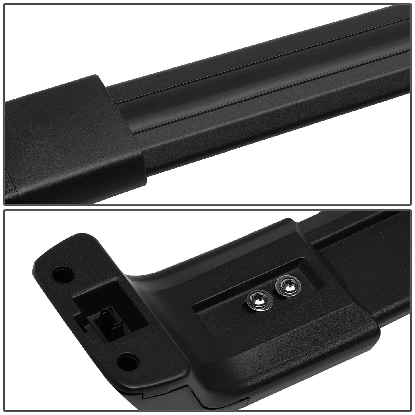 PORTAEQUIPAJE ROOF RACK CROSS BARS - ALUMINUM - 08-16 NISSAN X-TRAIL - BOLTS ONTO OEM ROOF RAILS ONLY