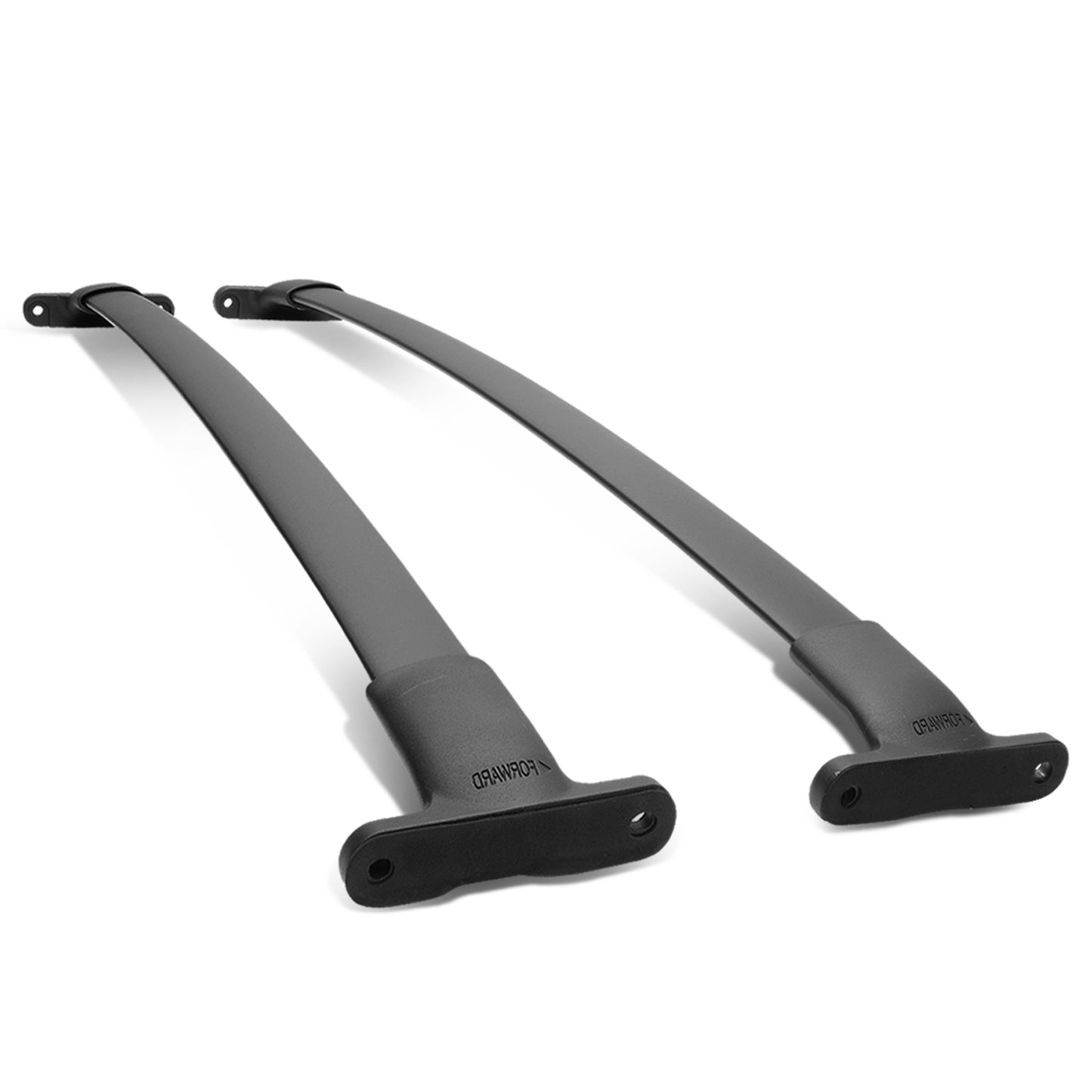 PORTAEQUIPAJE ROOF RACK CROSS BARS - ALUMINUM - 16-18 FORD EXPLORER - ONLY FITS OEM ROOF RAIL MODELS