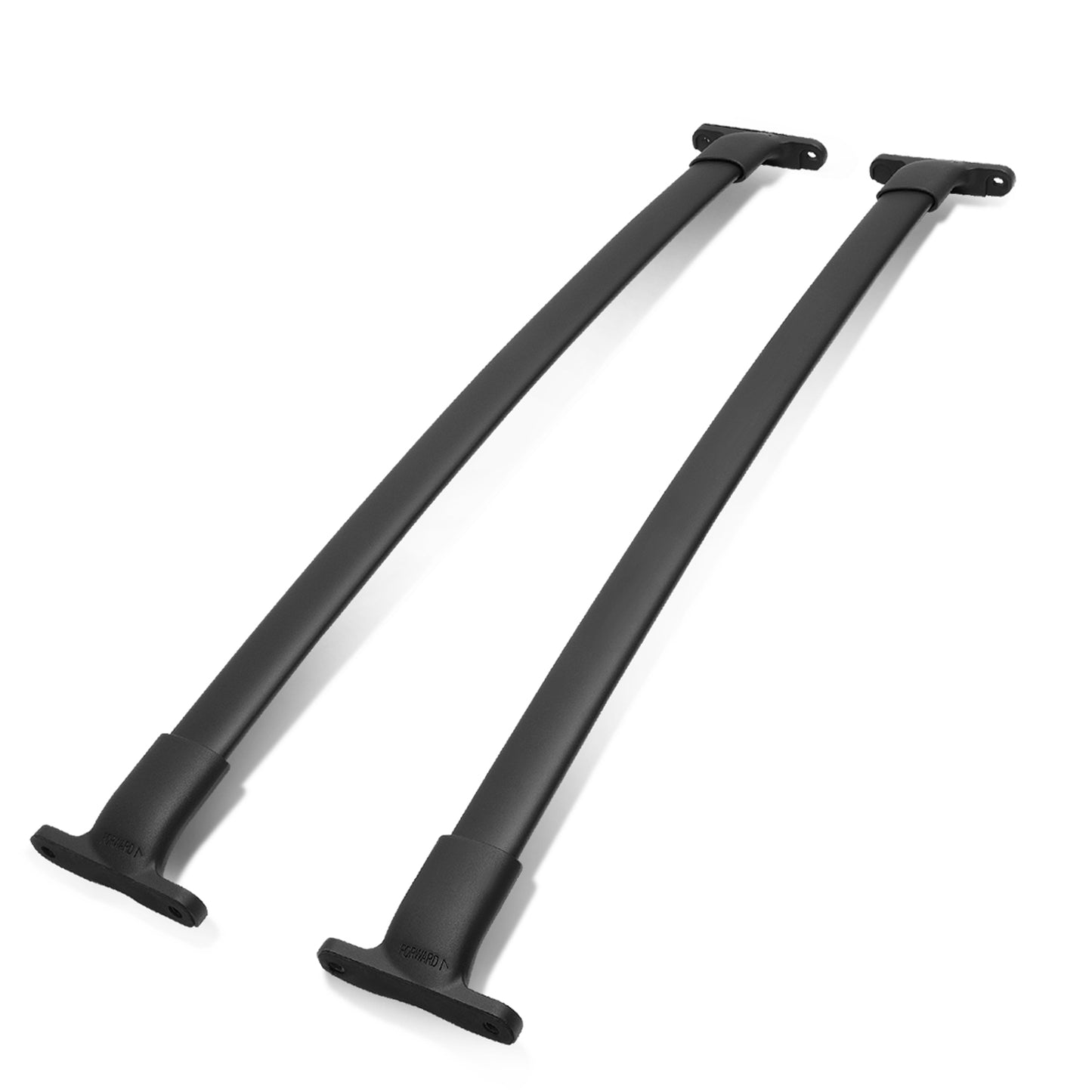 PORTAEQUIPAJE ROOF RACK CROSS BARS - ALUMINUM - 16-18 FORD EXPLORER - ONLY FITS OEM ROOF RAIL MODELS