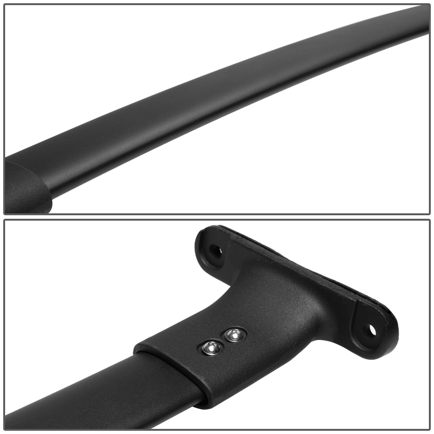 PORTAEQUIPAJE ROOF RACK CROSS BARS - ALUMINUM - 16-18 FORD EXPLORER - ONLY FITS OEM ROOF RAIL MODELS