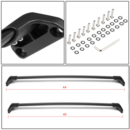 PORTAEQUIPAJE ROOF RACK CROSS BARS - ALUMINUM - 14-18 ACURA MDX - ONLY FITS WITH OEM ROOF RAILS
