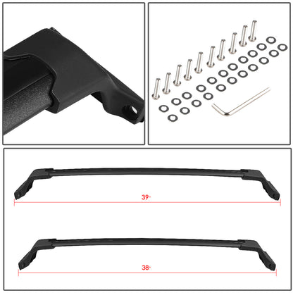 PORTAEQUIPAJE ROOF RACK CROSS BARS - ALUMINUM - 16-18 BUICK ENVISION - ONLY FITS WITH OEM ROOF RAILS
