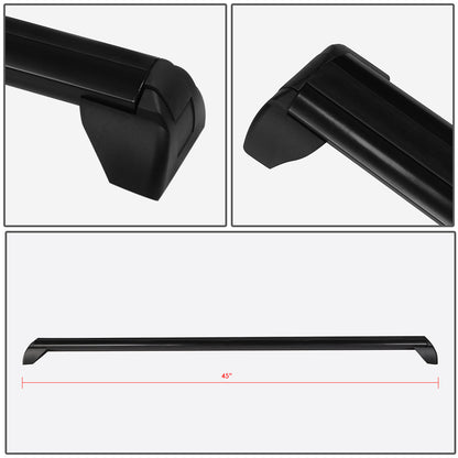 PORTAEQUIPAJE ROOF RACK CROSS BARS - ALUMINUM - 02-07 SATURN VUE - ONLY FITS WITH OEM ROOF RAILS