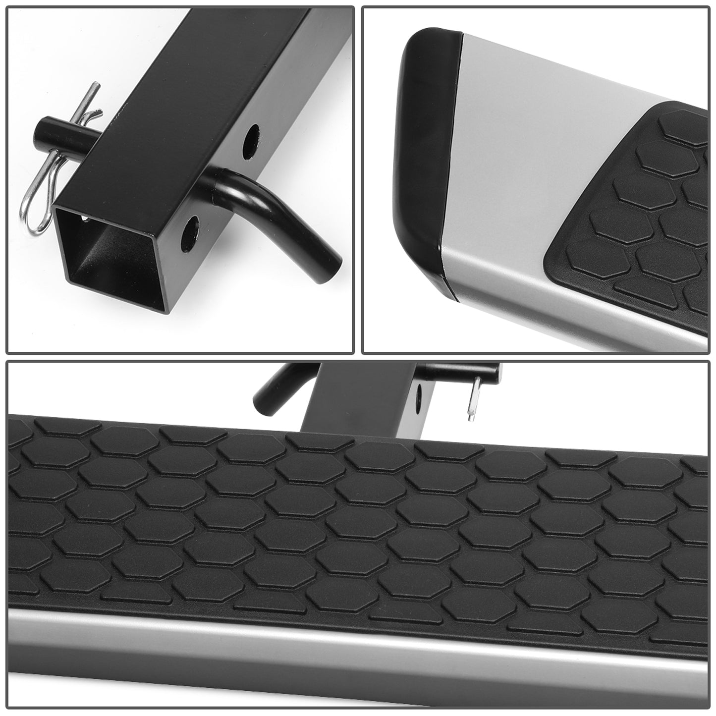 ESCALON TRASERO ALUMINUM - 6 INCH - SILVER