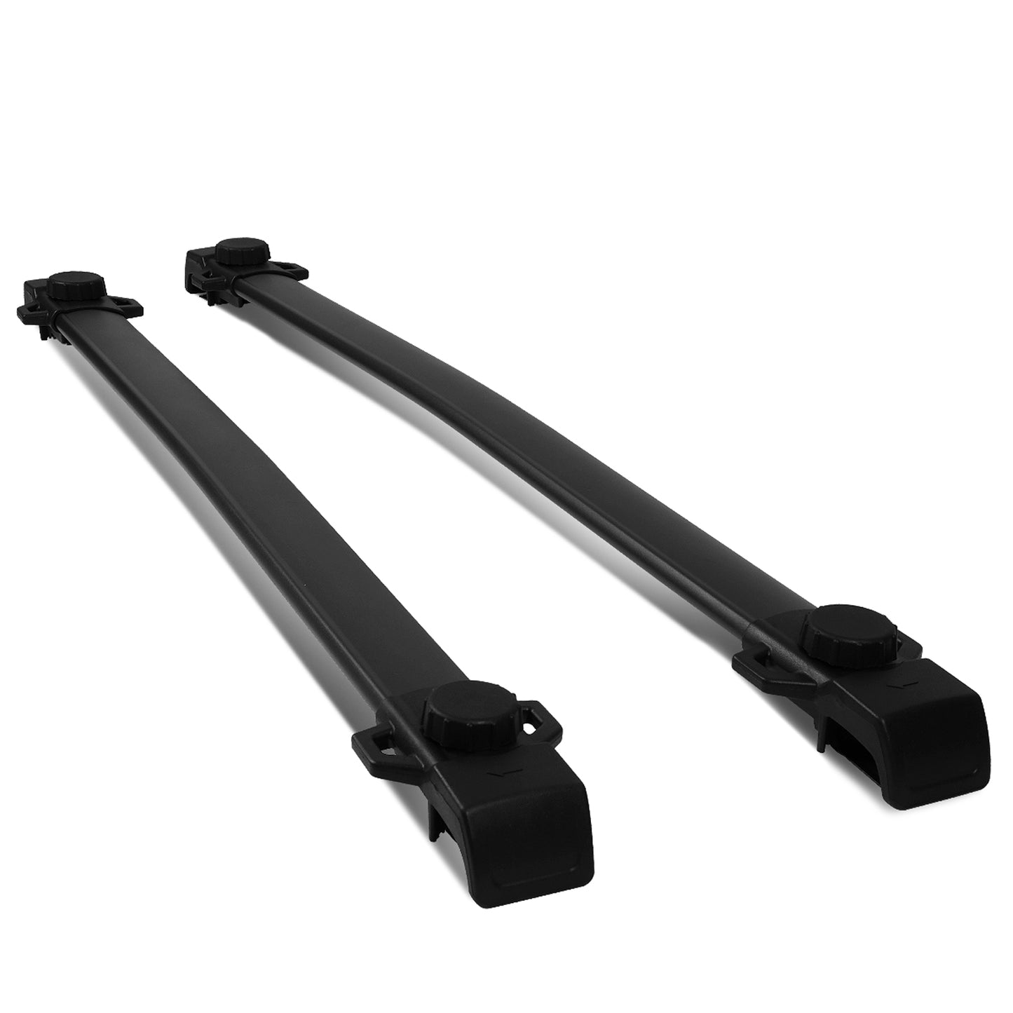PORTAEQUIPAJE ROOF RACK CROSS BARS - ALUMINUM - 15-19 JEEP RENEGADE - BOLTS ONTO OEM ROOF RAILS ONLY