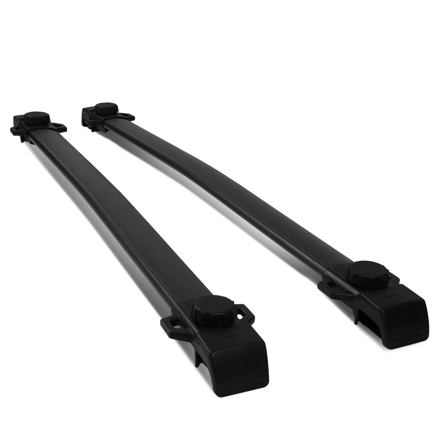 PORTAEQUIPAJE ROOF RACK CROSS BARS - ALUMINUM - 07-17 JEEP PATRIOT - BOLTS ONTO OEM ROOF RAILS ONLY