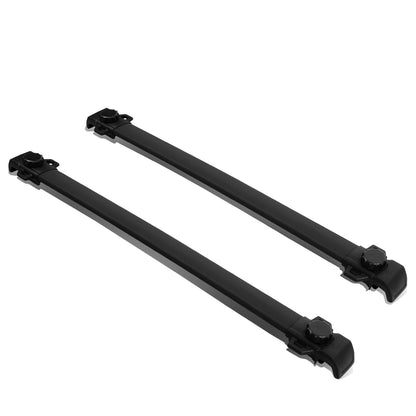 PORTAEQUIPAJE ROOF RACK CROSS BARS - ALUMINUM - 07-17 JEEP PATRIOT - BOLTS ONTO OEM ROOF RAILS ONLY