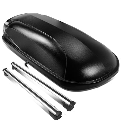 PORTAEQUIPAJE ROOF RACK CROSS BARS + CARGO ROOF BOX - 09-16 AUDI Q5 - BLACK