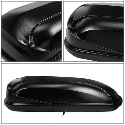 PORTAEQUIPAJE ROOF RACK CROSS BARS + CARGO ROOF BOX - 03-08 HONDA PILOT - MOUNTS ONTO OEM ROOF RAILS ONLY - BLACK