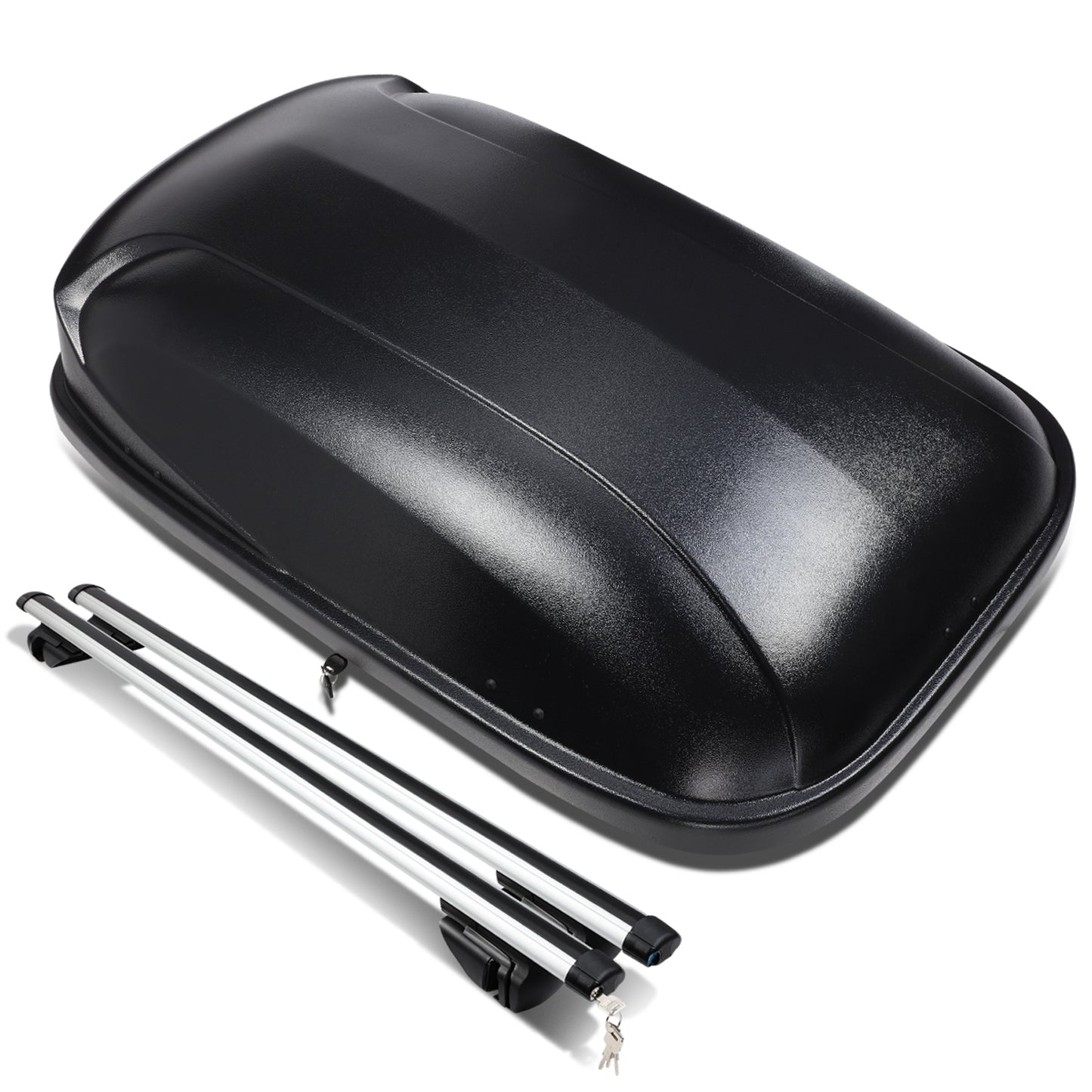 PORTAEQUIPAJE ROOF RACK CROSS BARS + CARGO ROOF BOX - 120CM - BLACK