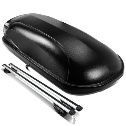 PORTAEQUIPAJE ROOF RACK CROSS BARS + CARGO ROOF BOX - 135CM - BLACK