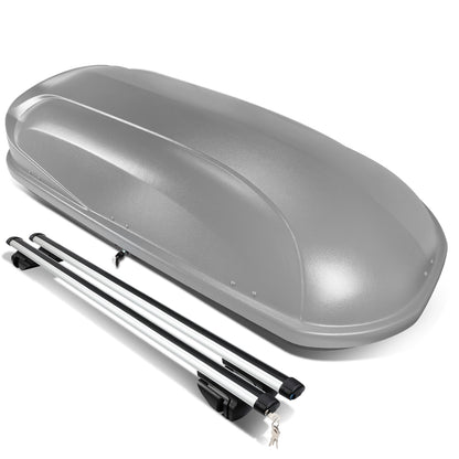 PORTAEQUIPAJE ROOF RACK CROSS BARS + CARGO ROOF BOX - 135CM - GRAY
