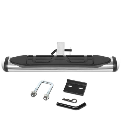 ESCALON TRASERO UNIVERSAL - 26" W X 4" L - FITS VEHICLES WITH 2" TRAILER HITCH - SILVER