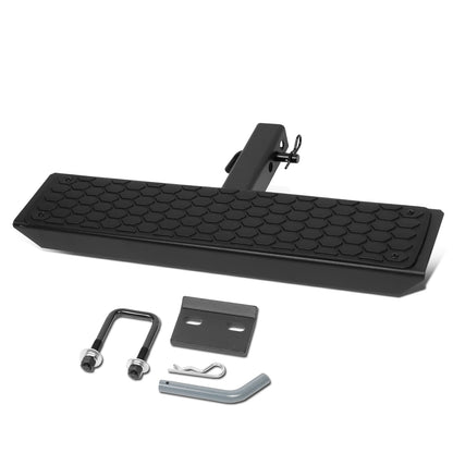 ESCALON TRASERO UNIVERSAL - 26" W X 5" L - FITS VEHICLES WITH 2" TRAILER HITCH - BLACK