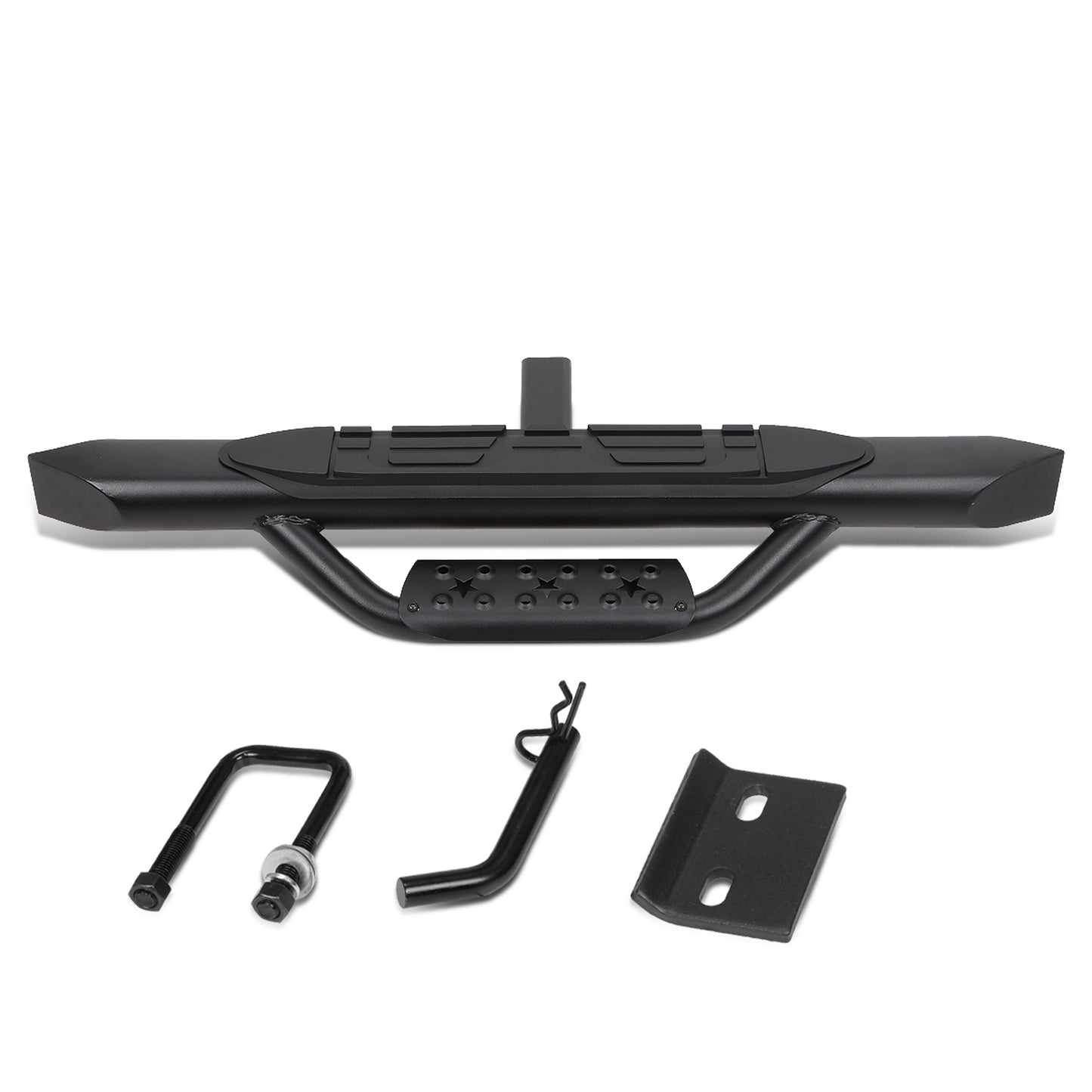 ESCALON TRASERO UNIVERSAL - 36.5" W X 3.75" OD - FITS VEHICLES WITH 2" TRAILER HITCH - BLACK