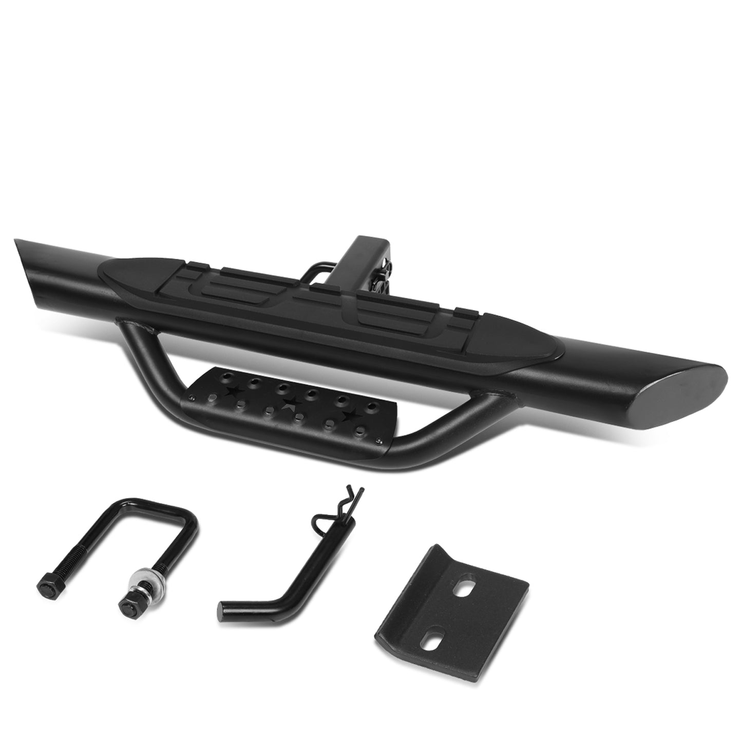 ESCALON TRASERO 36.5" W X 3.75" OD - OVAL - FITS VEHICLES WITH 2" TRAILER HITCH - BLACK