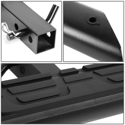 ESCALON TRASERO 36.5" W X 3.75" OD - OVAL - FITS VEHICLES WITH 2" TRAILER HITCH - BLACK