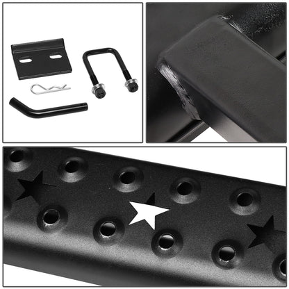 ESCALON TRASERO 36.5" W X 3.75" OD - OVAL - FITS VEHICLES WITH 2" TRAILER HITCH - BLACK