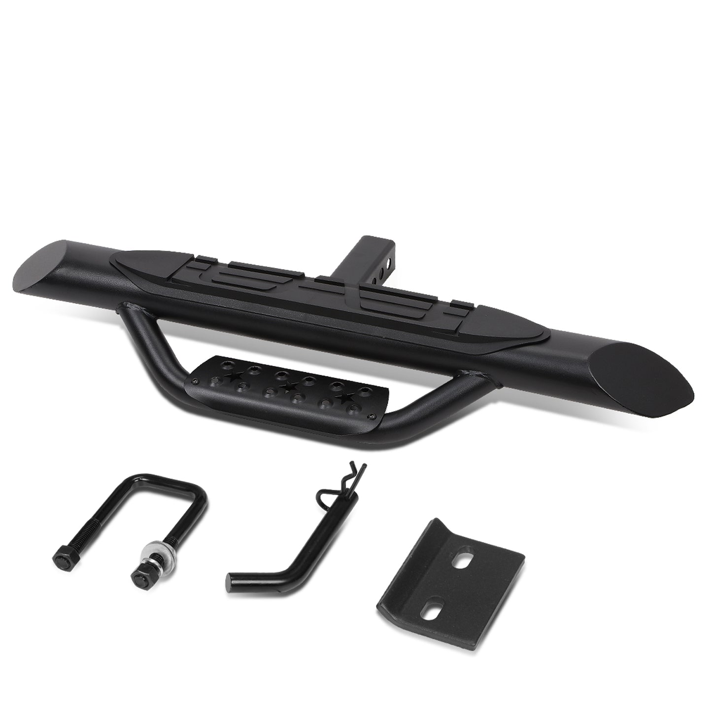 ESCALON TRASERO 36.5" W X 3.75" OD - FITS VEHICLES WITH 2" TRAILER HITCH - BLACK