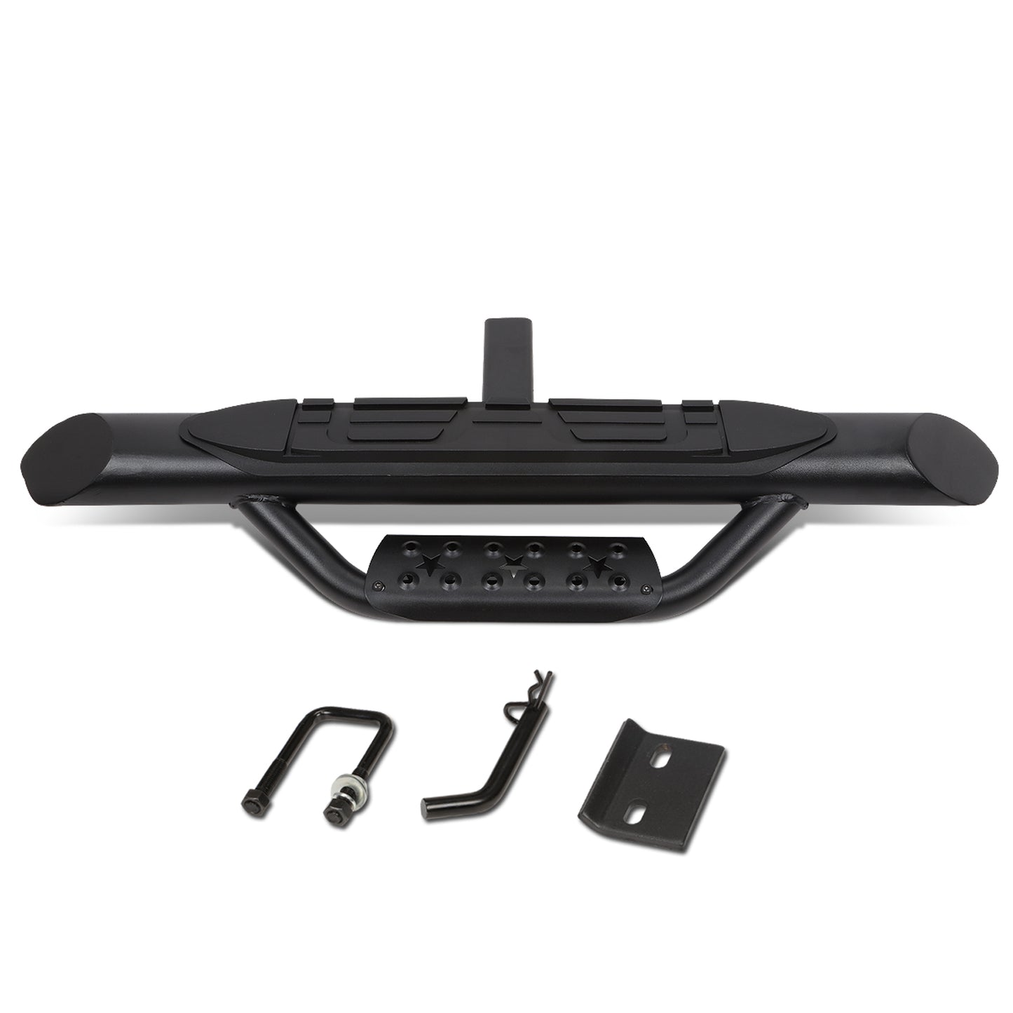 ESCALON TRASERO 36.5" W X 3.75" OD - FITS VEHICLES WITH 2" TRAILER HITCH - BLACK
