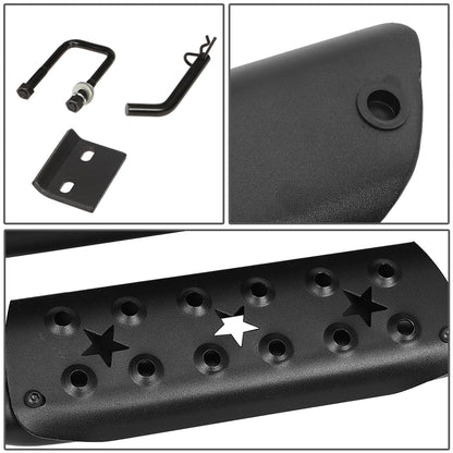 ESCALON TRASERO 36.5" W X 3.75" OD - FITS VEHICLES WITH 2" TRAILER HITCH - BLACK