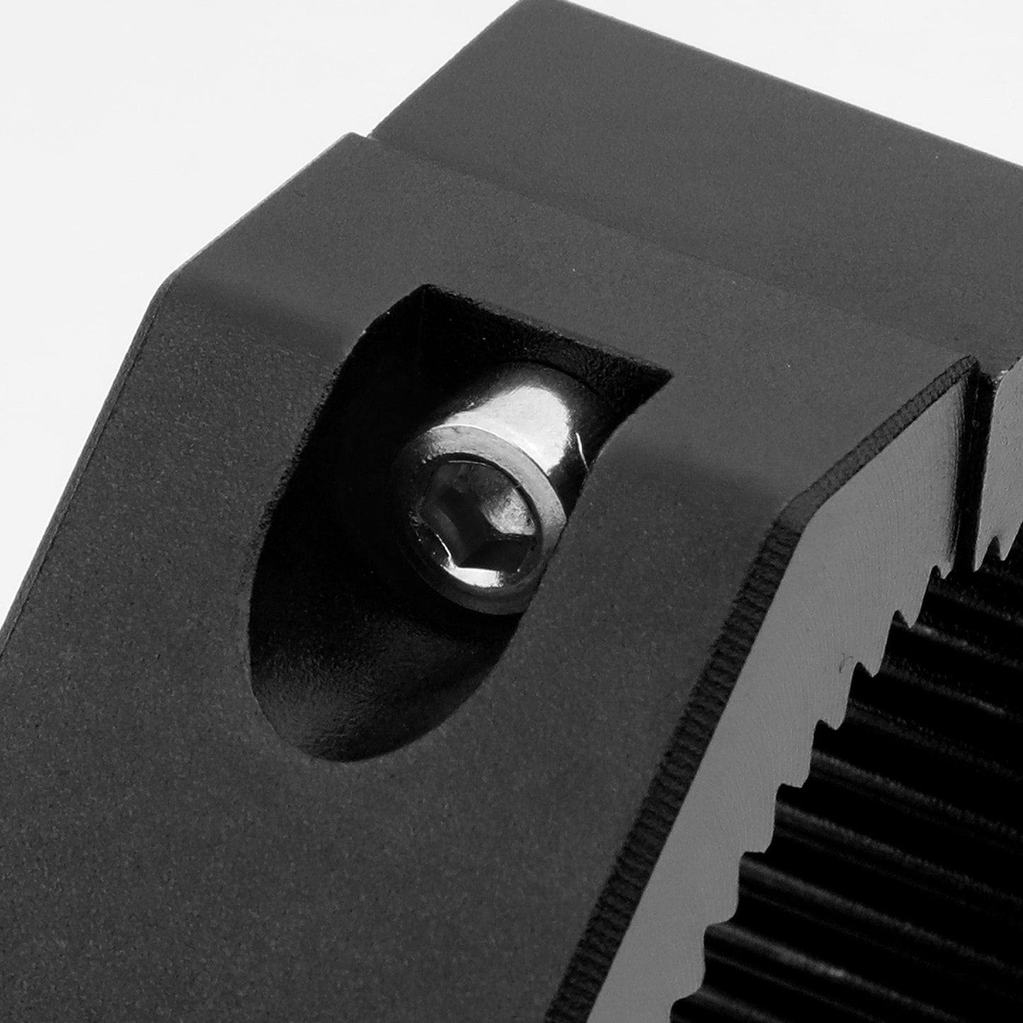 FAROS DE NIEBLA UNIVERSAL - 2" OD TUBE - ALUMINUM - BLACK