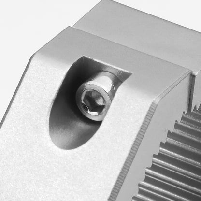 FAROS DE NIEBLA UNIVERSAL - 2" OD TUBE - ALUMINUM - SILVER