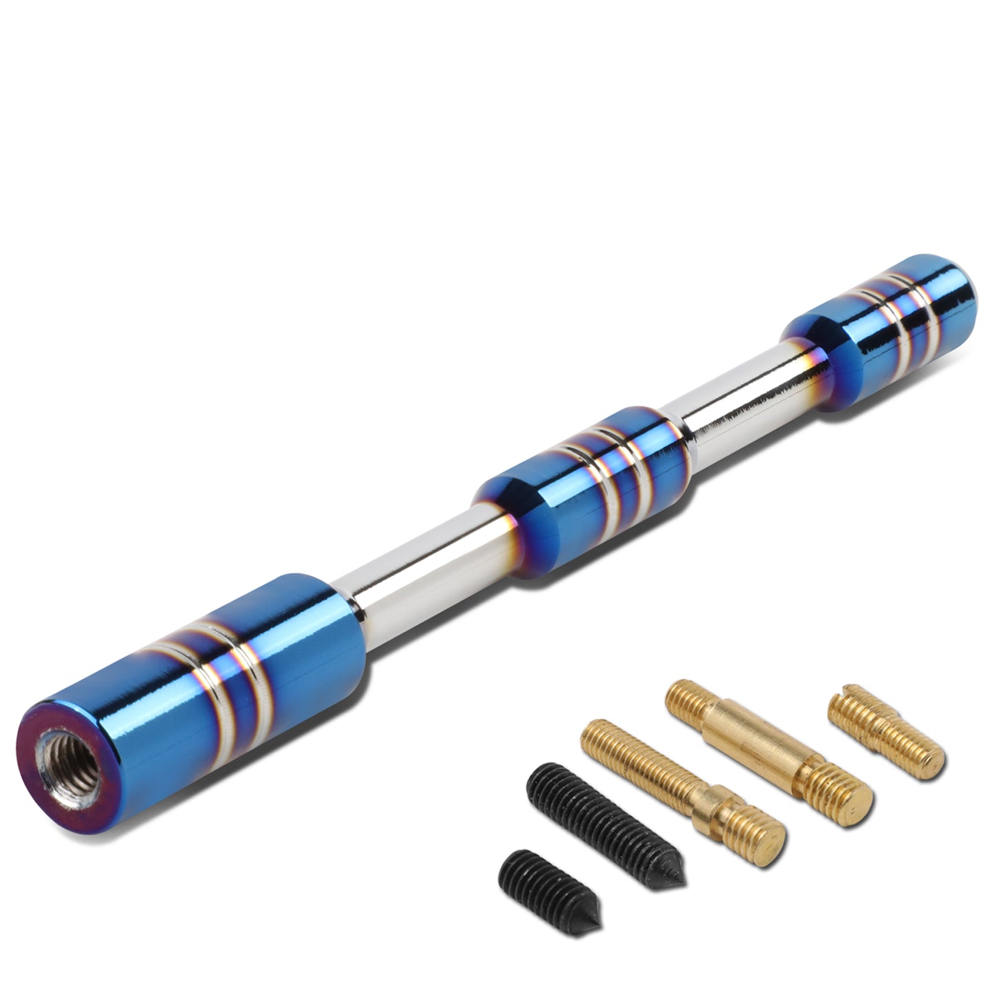 ACCESORIOS UNIVERSAL - 130MM / 10MM - SILVER / BURNT TITANIUM