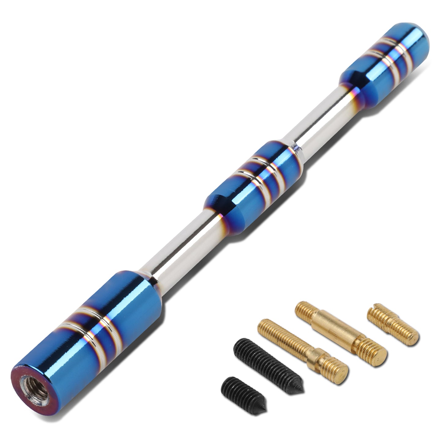 ACCESORIOS UNIVERSAL - 130MM / 10MM - SILVER / BURNT TITANIUM