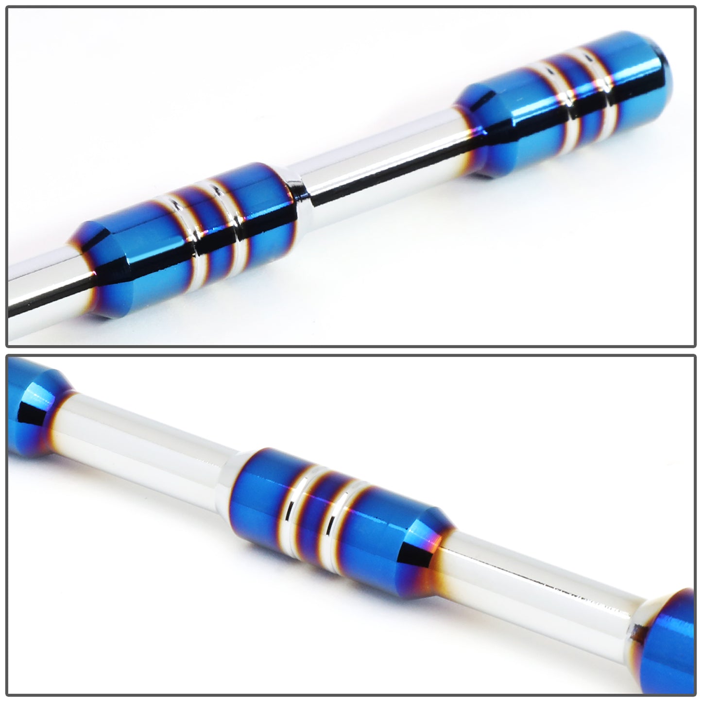 ACCESORIOS UNIVERSAL - 130MM / 10MM - SILVER / BURNT TITANIUM