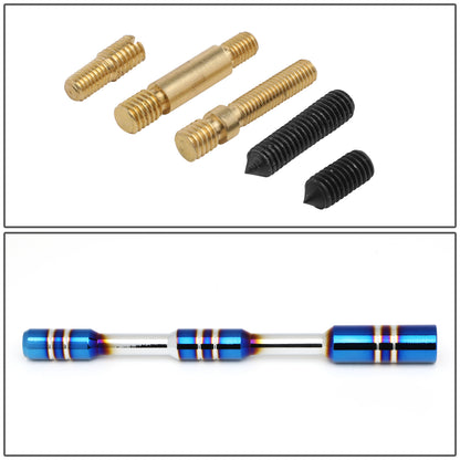 ACCESORIOS UNIVERSAL - 130MM / 10MM - SILVER / BURNT TITANIUM