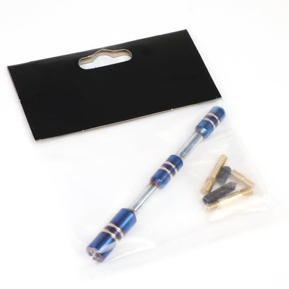 ACCESORIOS UNIVERSAL - 130MM / 10MM - SILVER / BURNT TITANIUM